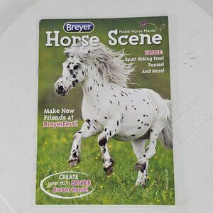 Breyer Horses Scene Catalog Collector's Manual Model Horse Mania 2017 Appaloosa
